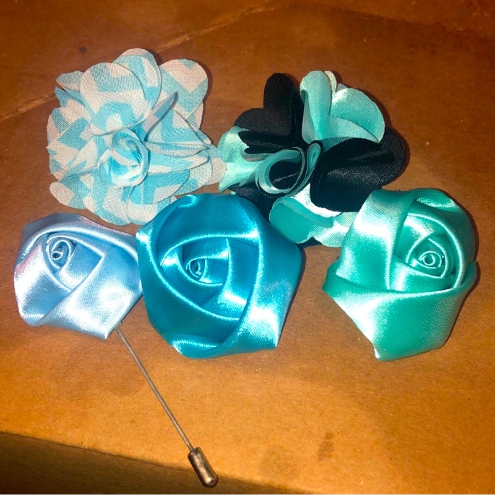 Flower pins